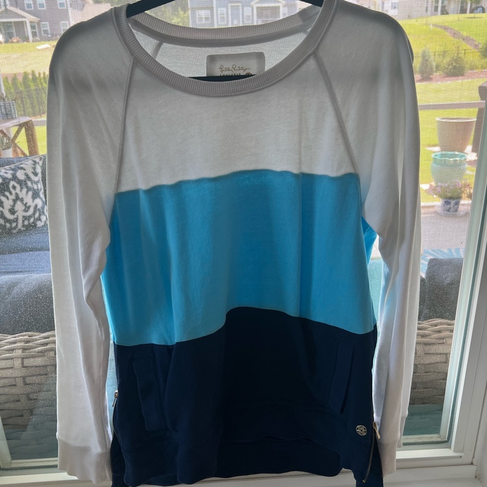 Lilly Pulitzer Luxletic White Top